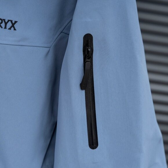 Arc'teryx Men's Hooded Zip-Up Hardshell Waterproof Jacket L - Picture 8 of 14